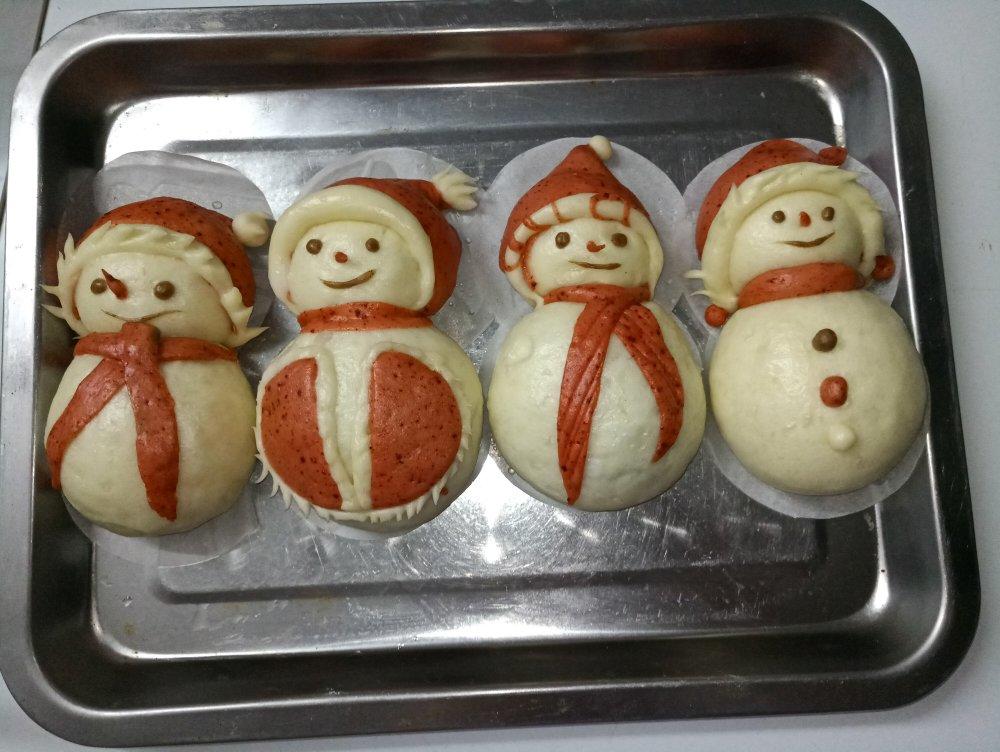 雪人馒头