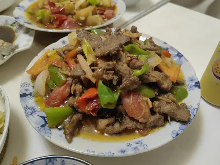 过油肉/新疆拉条子/新疆拌面/过油肉拌面（附过油肉炒制方法）