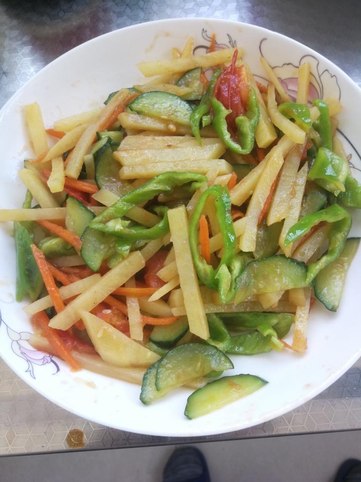 炒三丝的做法