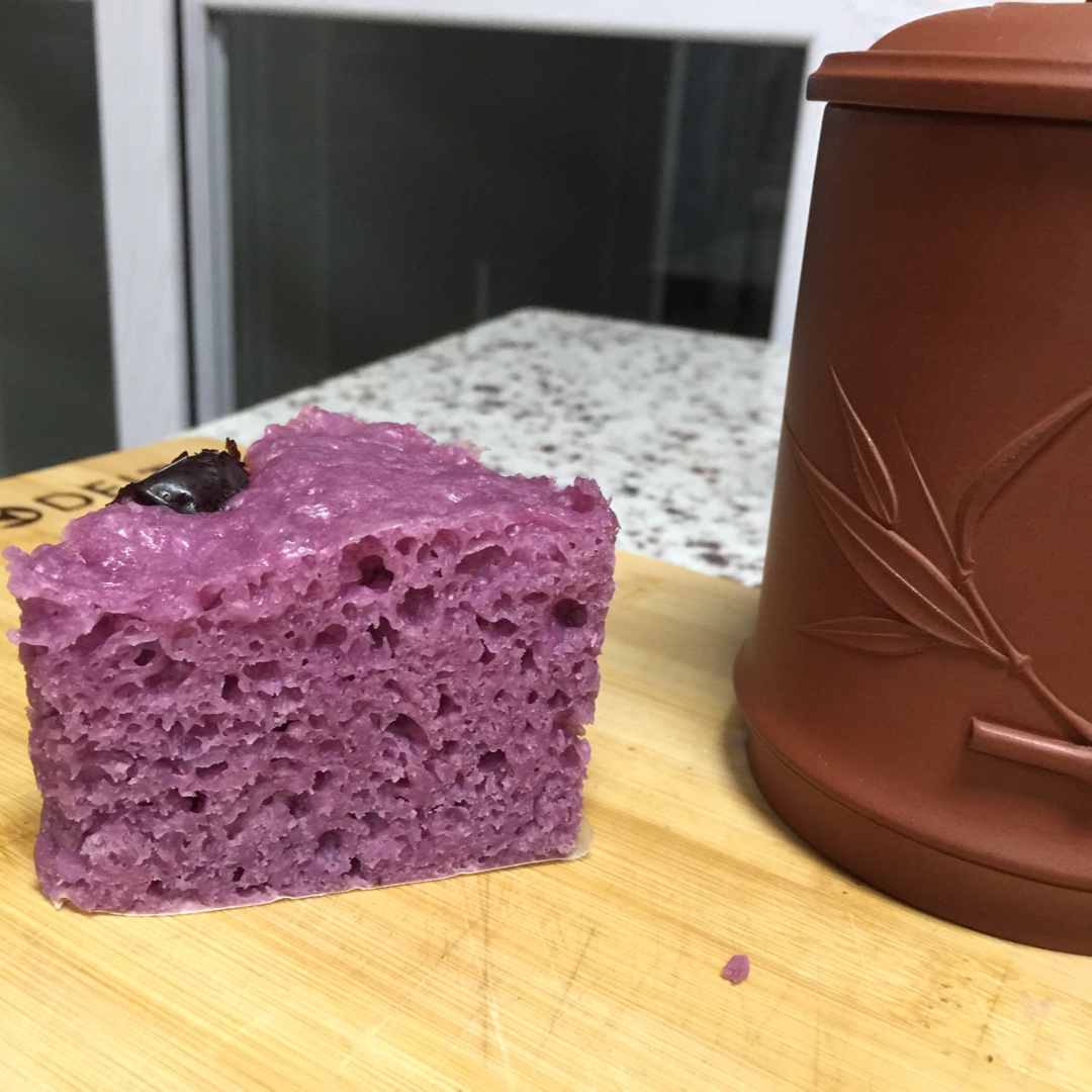 紫薯蒸糕