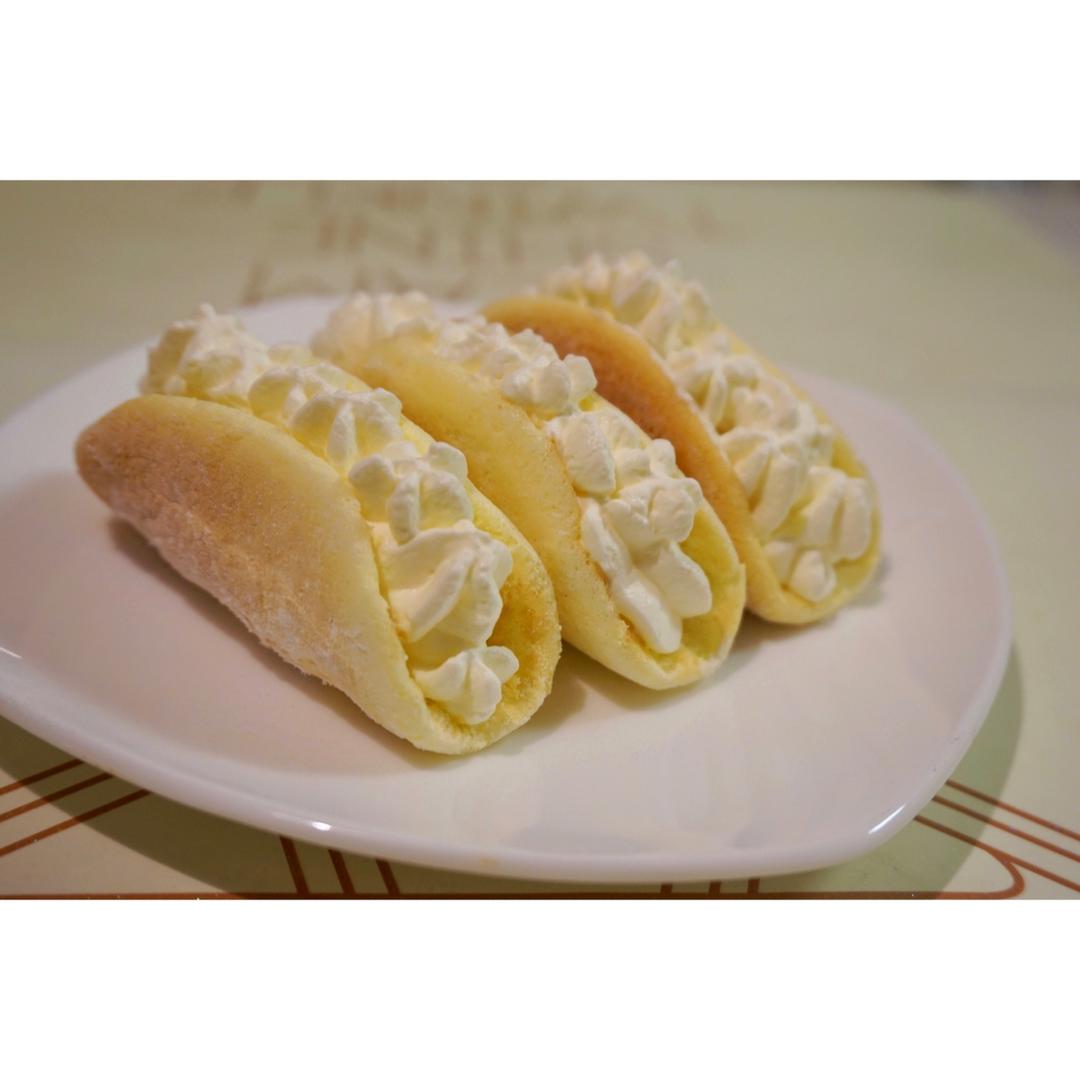 奶油元宝小蛋糕 Yuanbao Cake