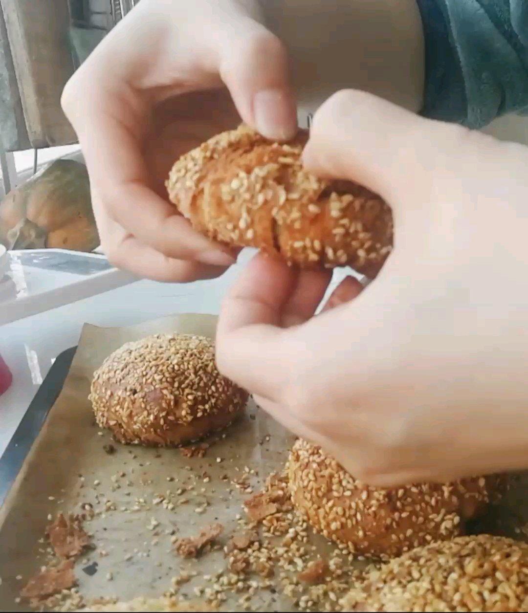 曼食慢语丨麻酱火烧