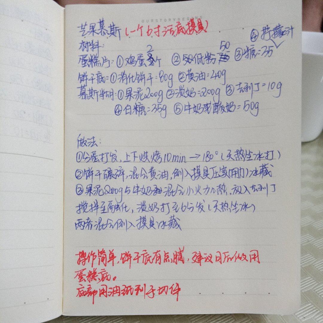 淡奶油消耗-慕斯蛋糕