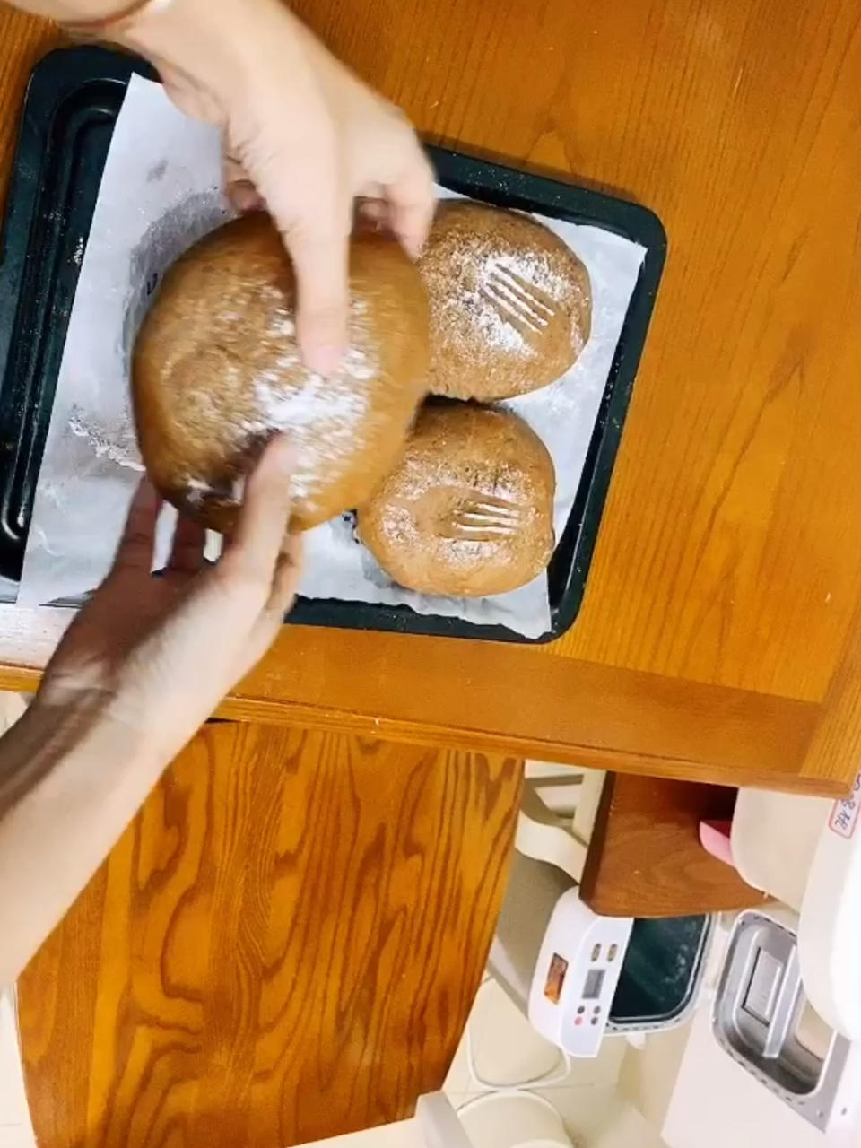 可可麻薯软欧