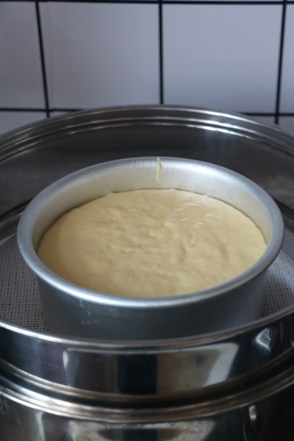一次发酵快手小米发糕的做法 步骤6