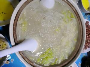 一碗鱼羊鲜的白菜粉丝羊汤的做法 步骤10