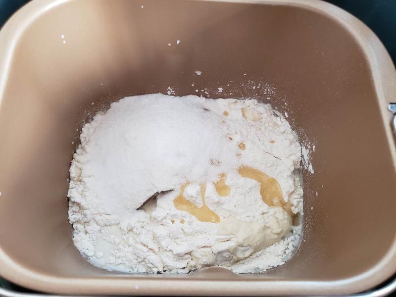 纯奶手撕吐司的做法 步骤1