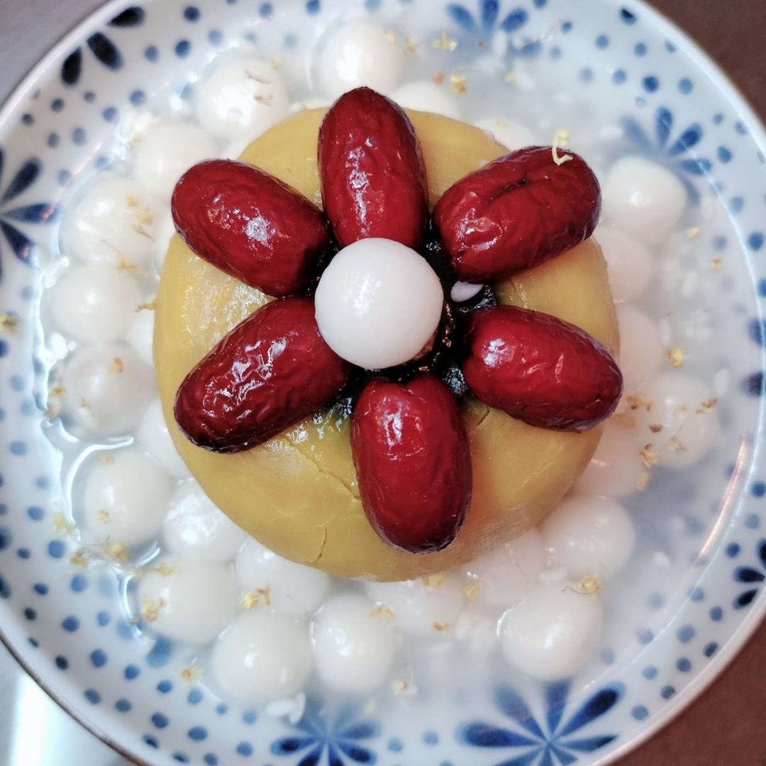 团团圆圆酒酿南瓜