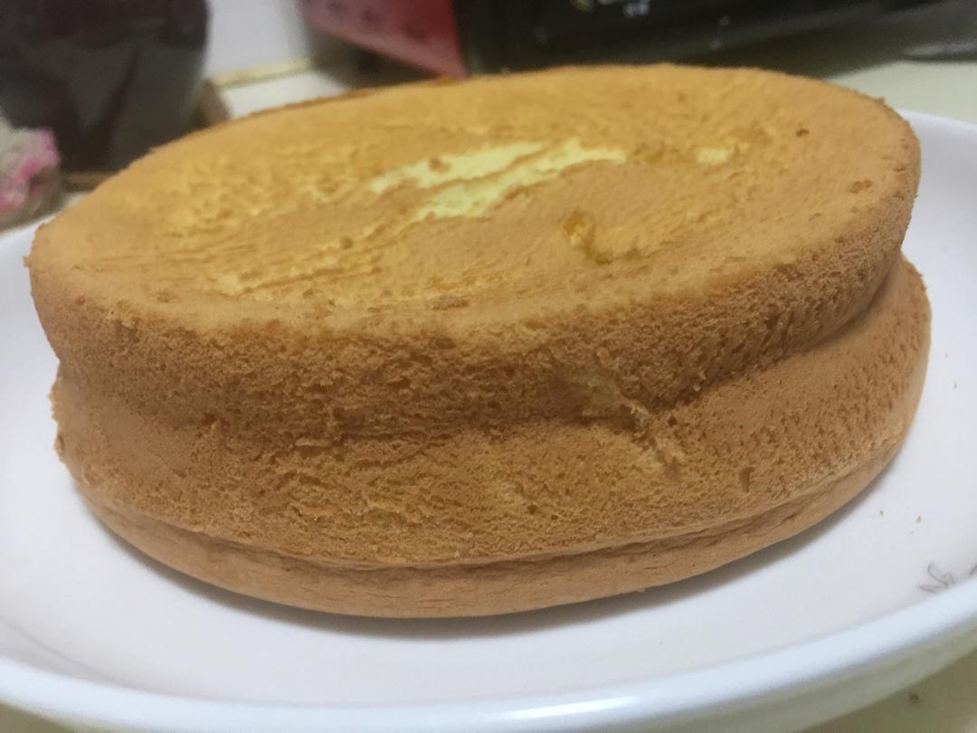 6寸戚风蛋糕零失败版