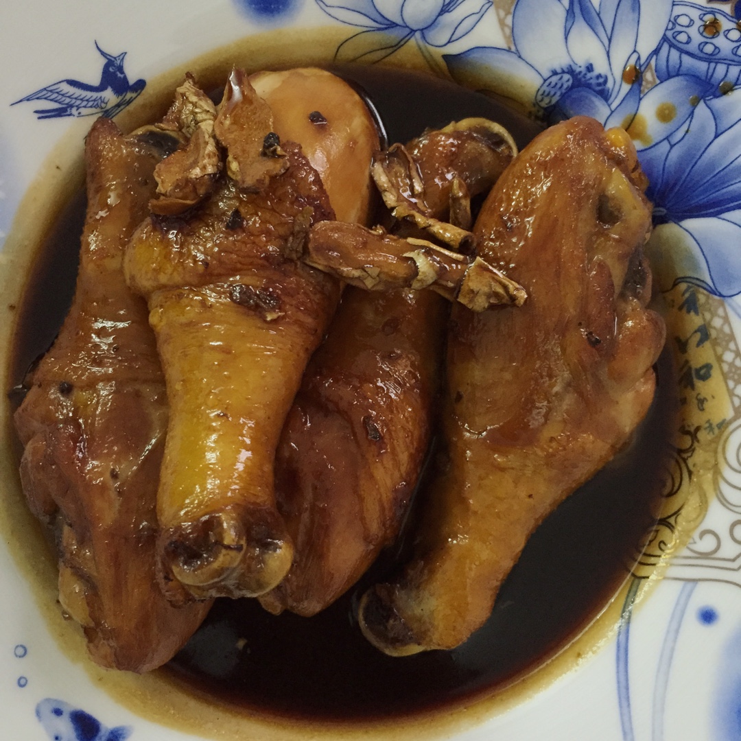 秘制酱油鸡腿