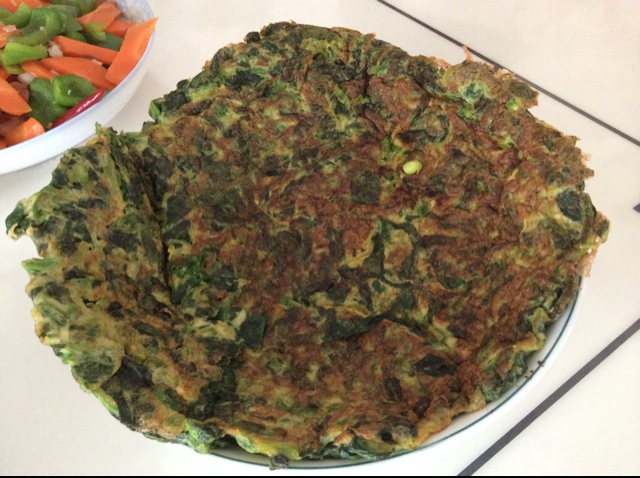 韭菜鸡蛋饼