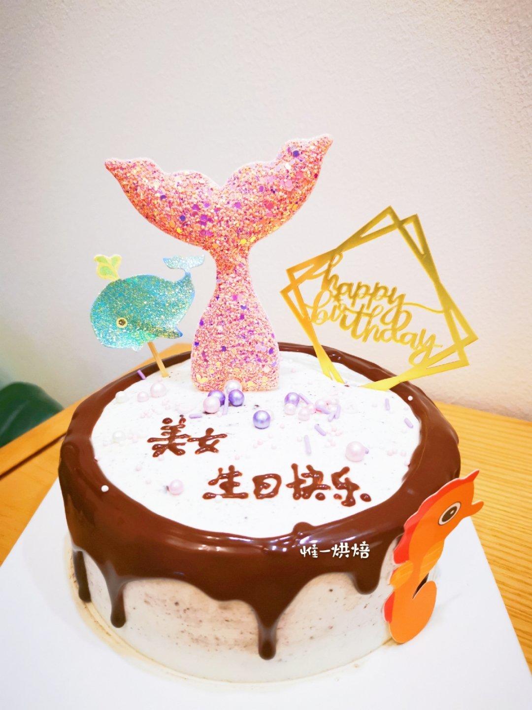 奥利奥咸奶油蛋糕