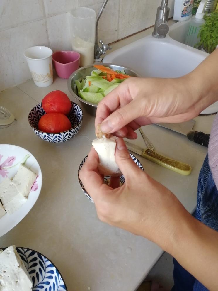 纯奶手撕吐司的做法 步骤1