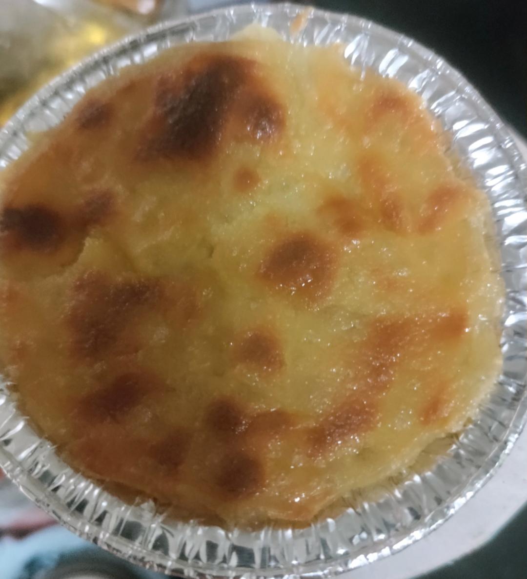 焗荔茸西米布甸