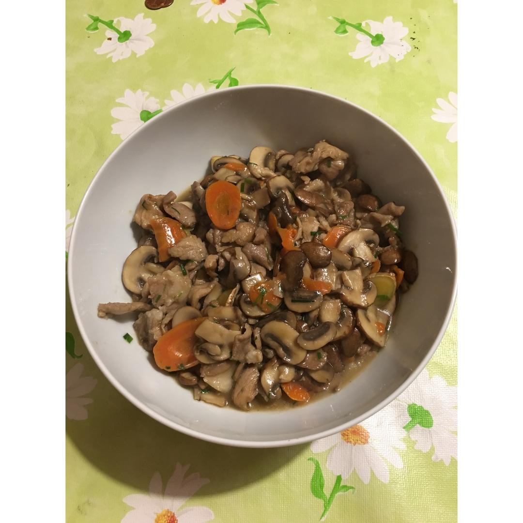 香菇炒肉