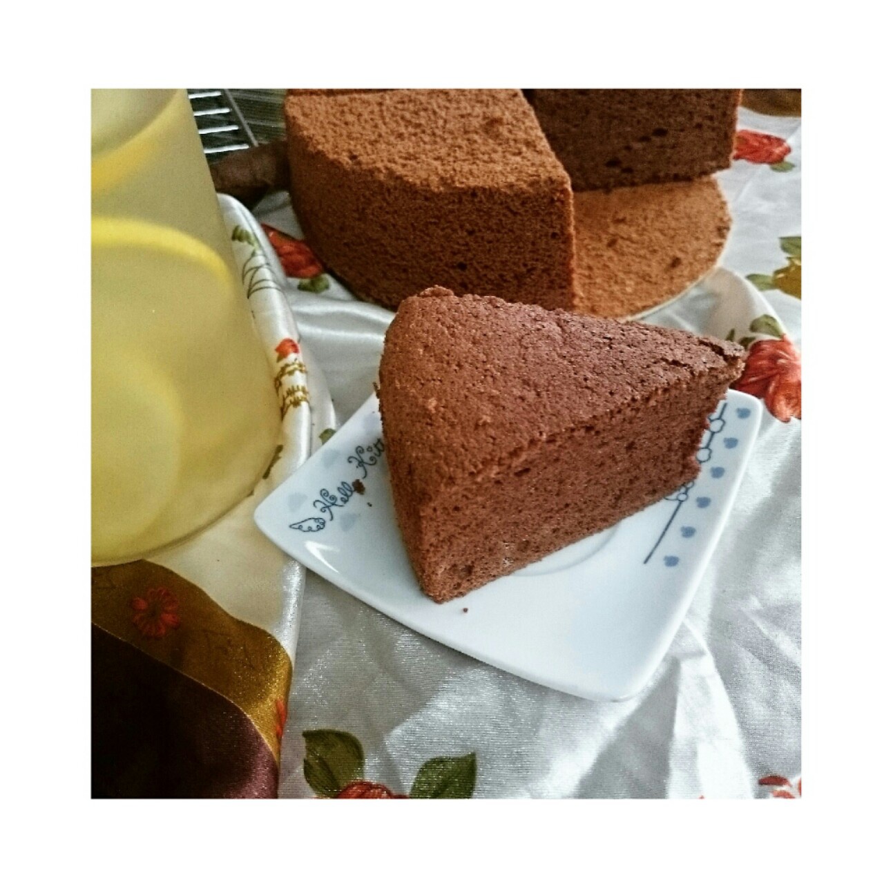 巧克力戚风蛋糕