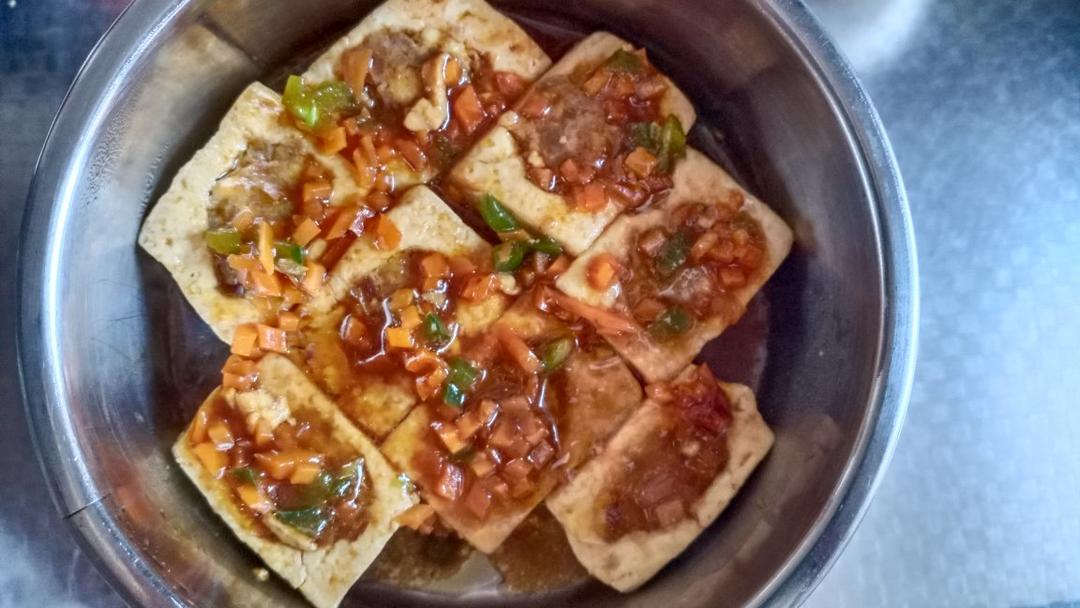 快手油豆腐酿肉