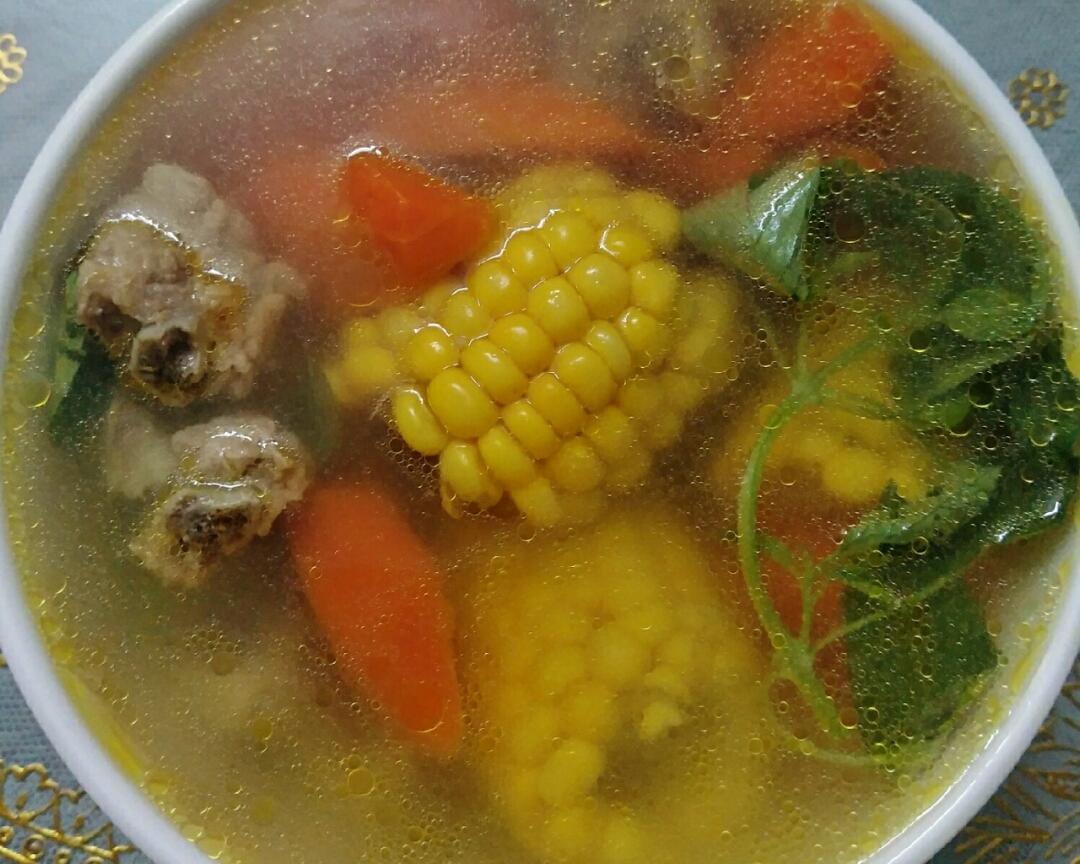 玉米排骨汤🌵(广东人居家必备，补充人体维生素 )