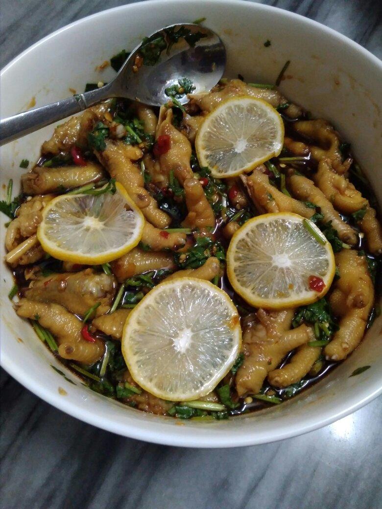 超好吃的🍋酸辣凤爪