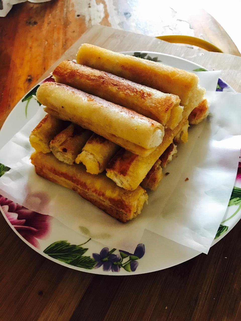 转：芝士熔岩吐司卷