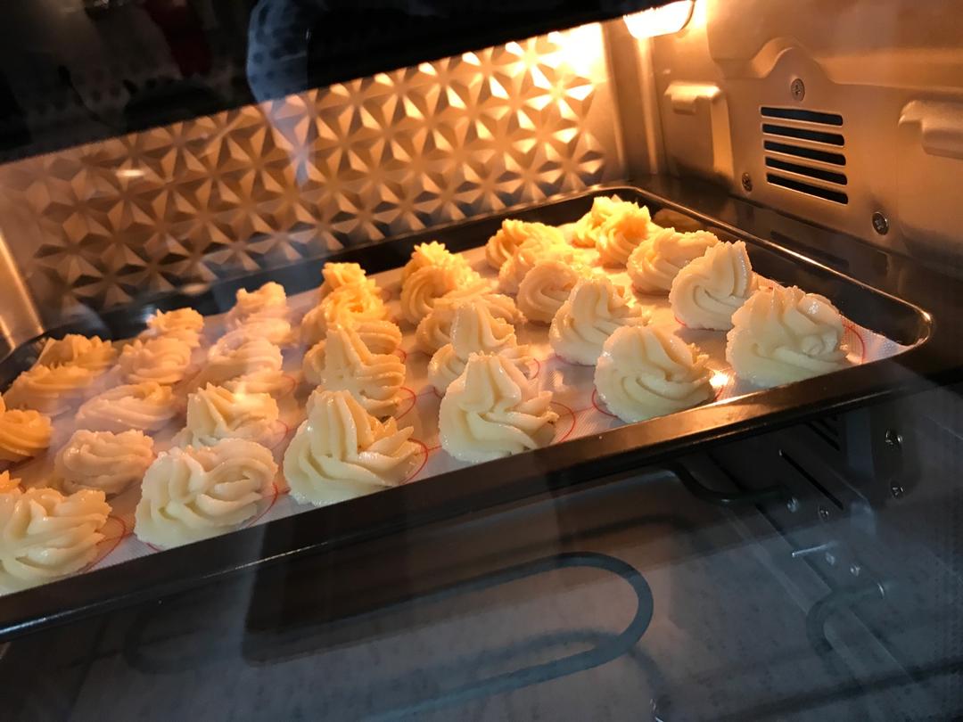 零失败花纹超级立体的黄油曲奇