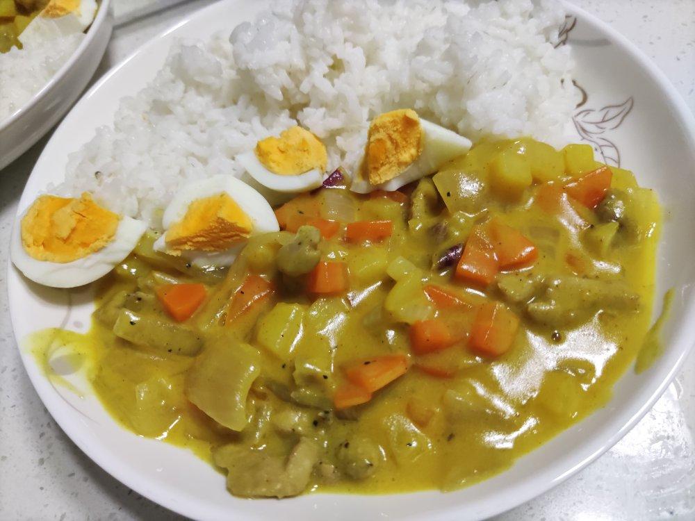 一学就会的土豆鸡肉咖喱饭