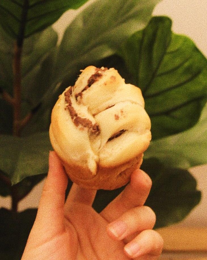 花式豆沙面包