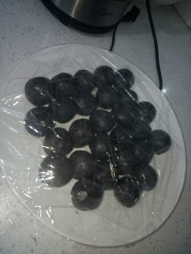 超细腻蛋黄酥豆沙馅