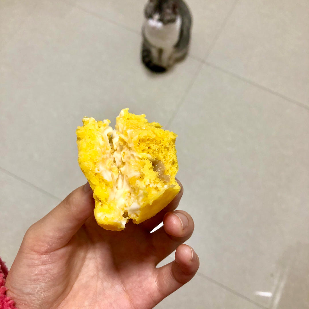 奶香南瓜椰浆小馒头(含葡萄干）