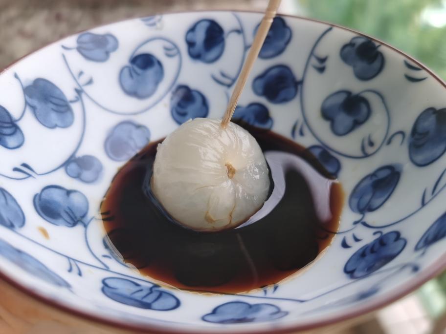 酱油荔枝—三文鱼的完美替代之一的做法