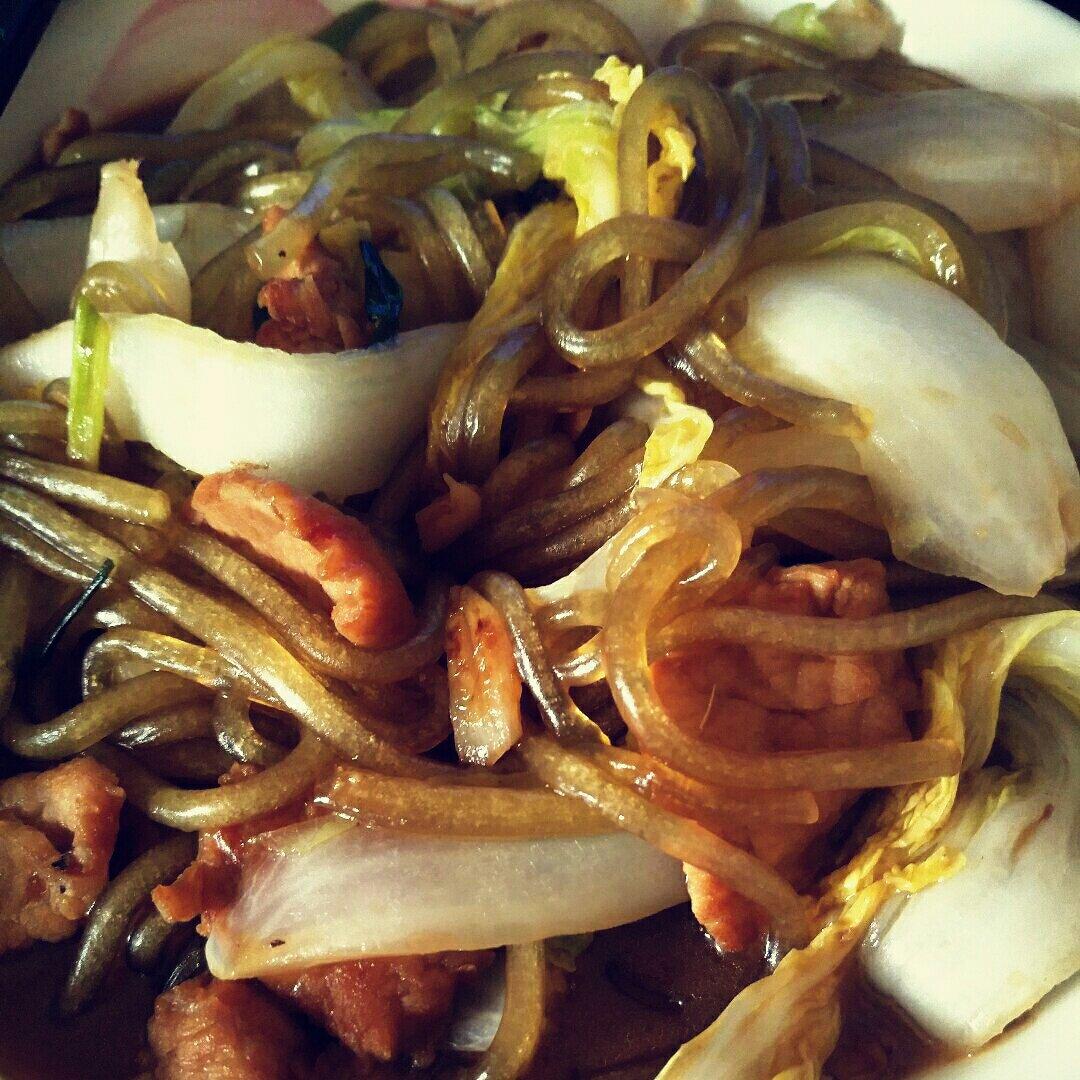 白菜炖粉条