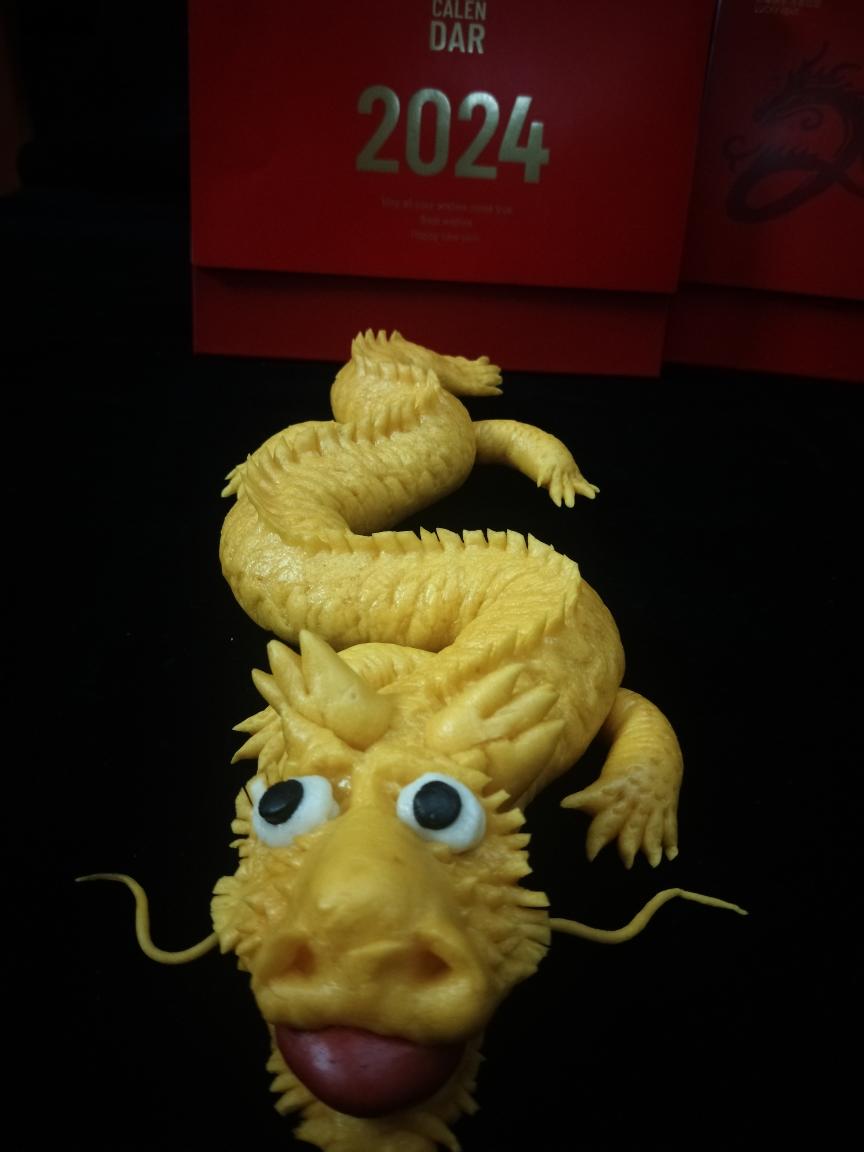 年夜饭馒头龙