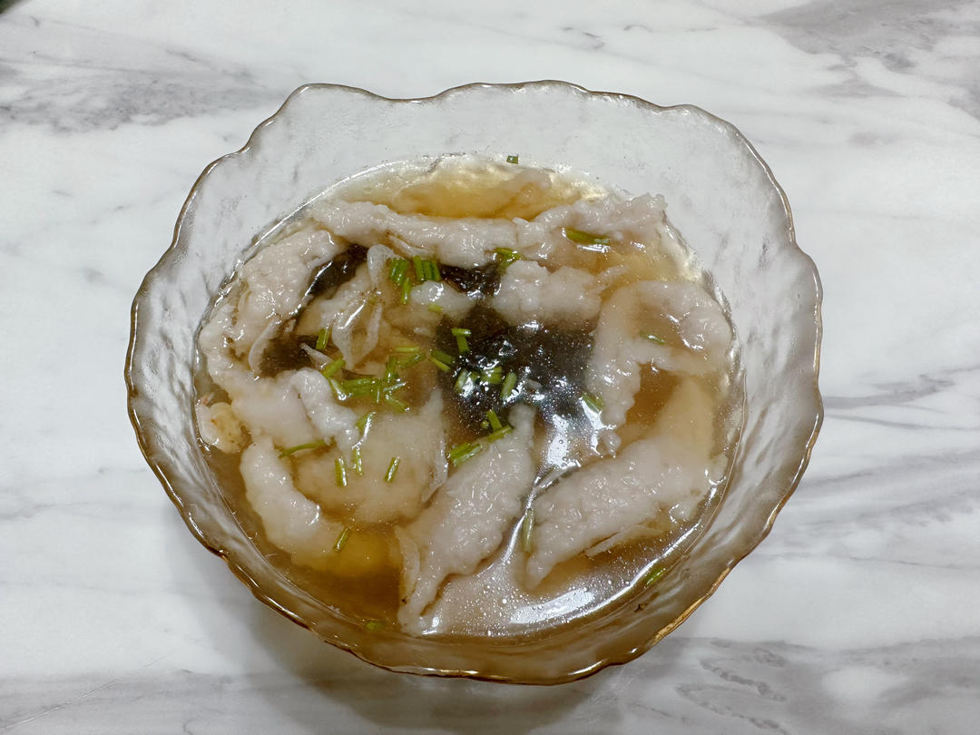 温州瘦肉丸，自制无添加剂快手做的猪肉羹