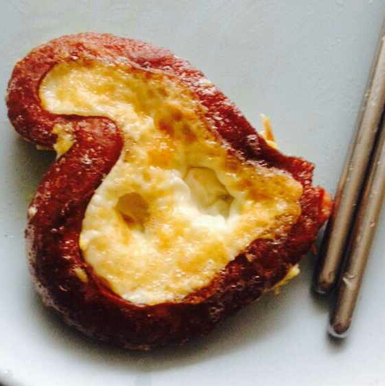 爱心煎蛋
