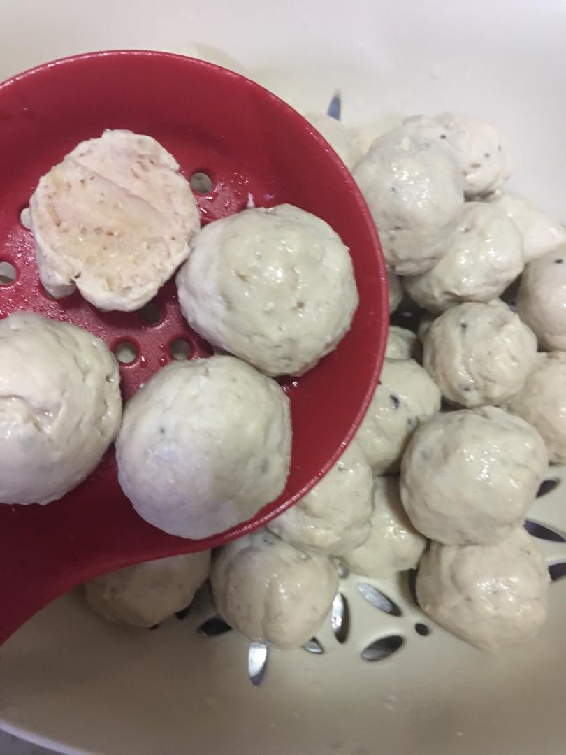 照烧鸡肉脆骨丸