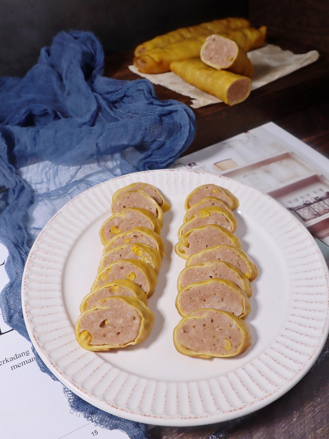 熏豆腐皮肉卷（烤肠味）年夜饭❗️宴客荤凉菜❗️的做法