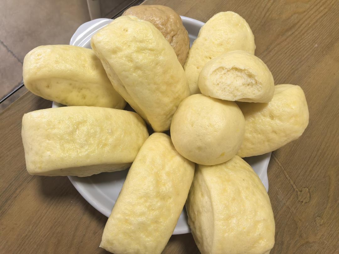 奶香红薯馒头