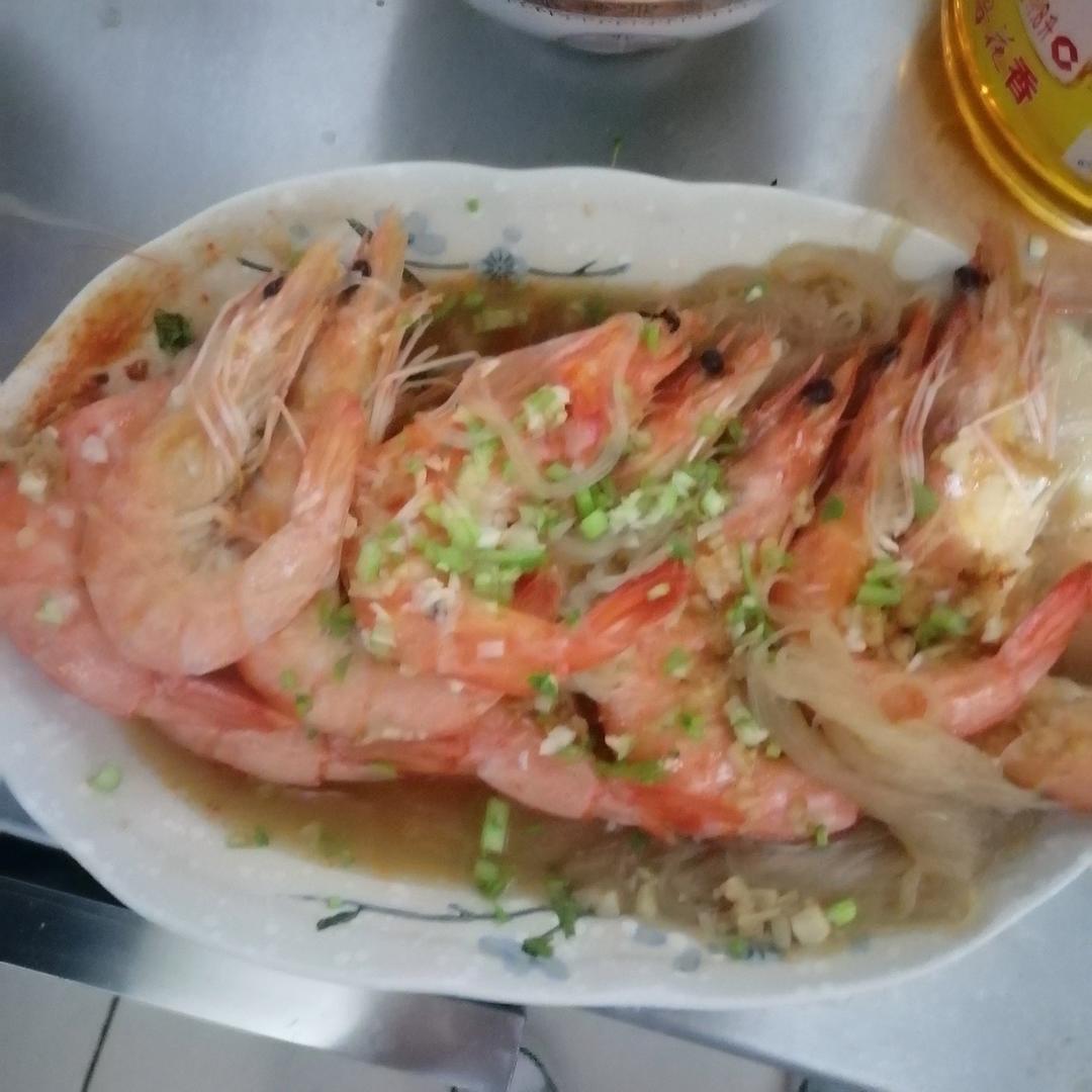 蒜蓉粉丝蒸大虾
