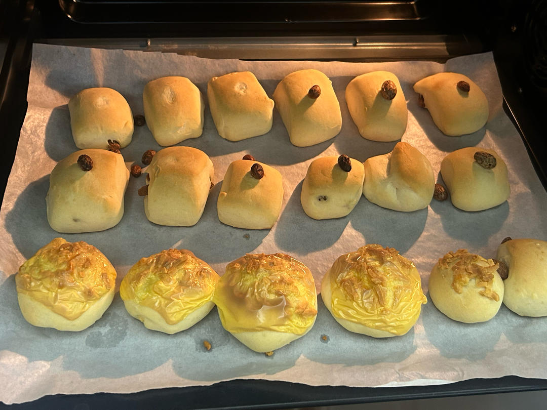 一次发酵牛奶面包小方