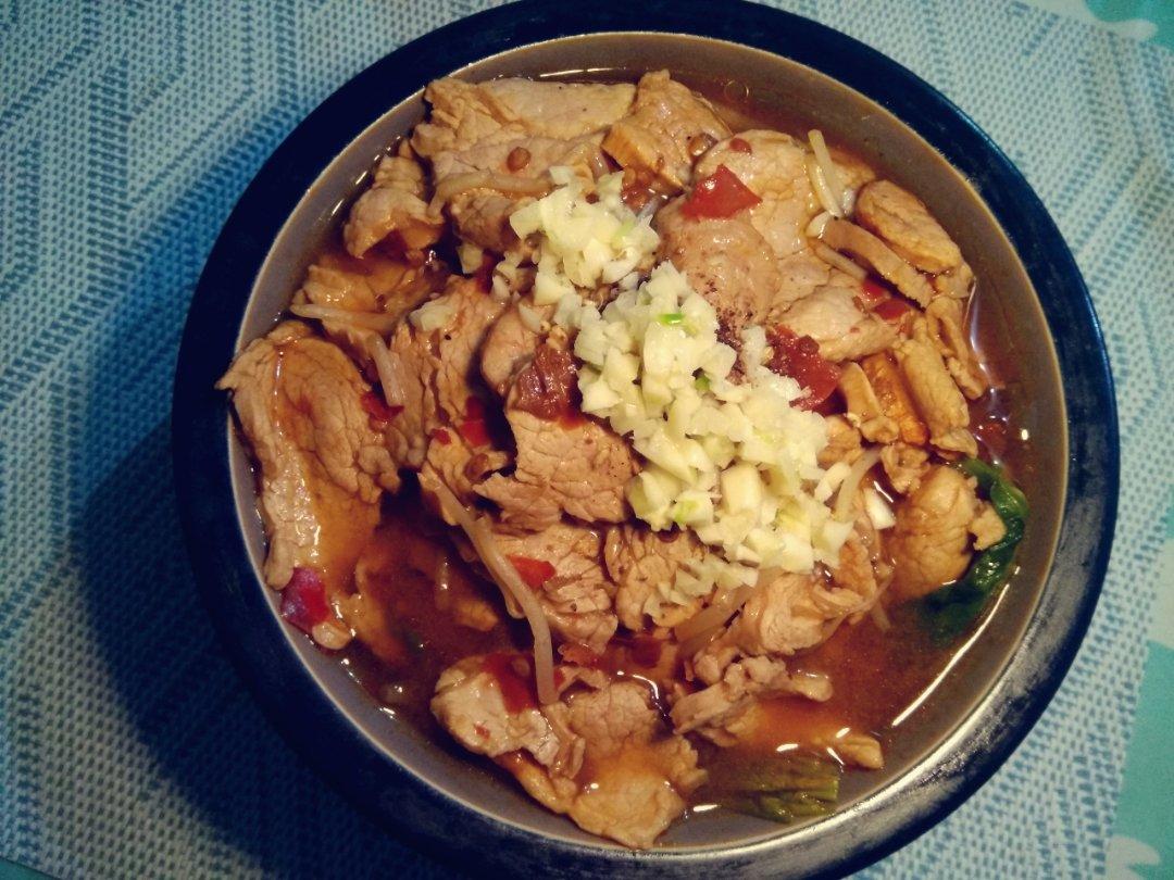 水煮肉片 Sichuan Boiled Spicy Pork