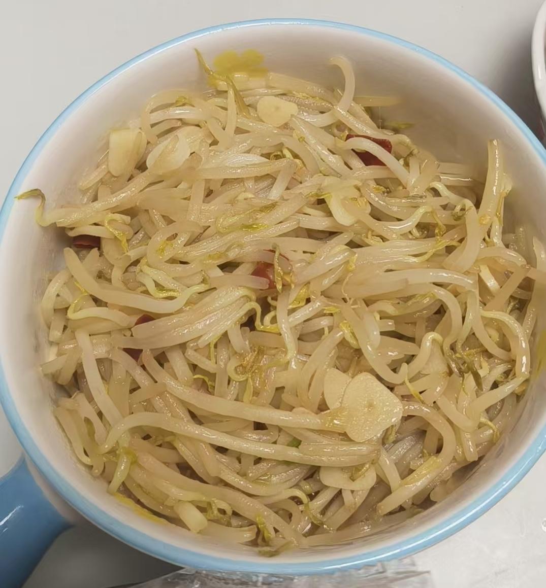 醋溜豆芽【加辣椒版】