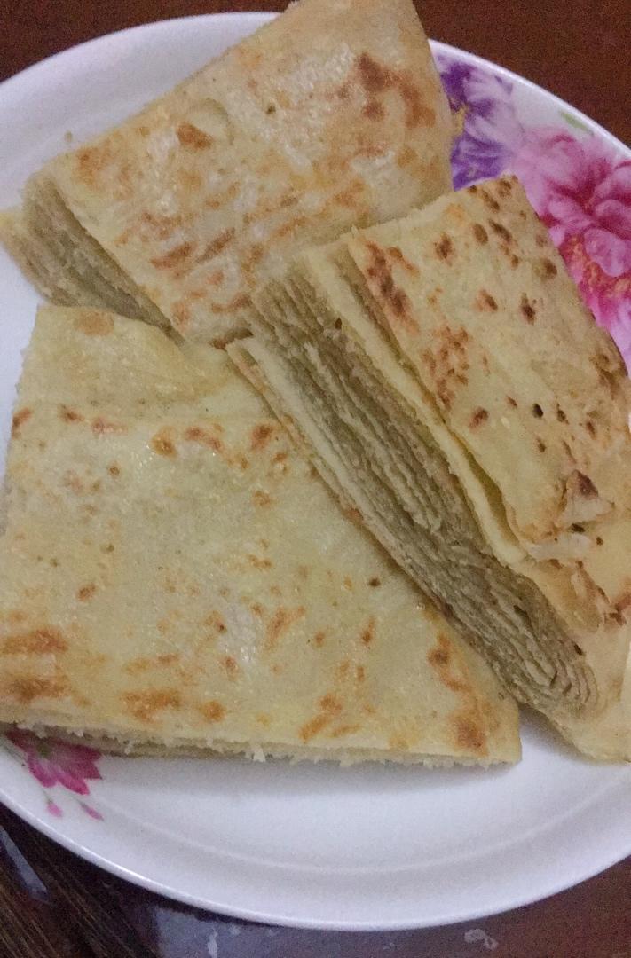 胆大的包子做的发面千层饼