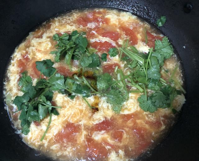 番茄鸡蛋汤（卤面标配）