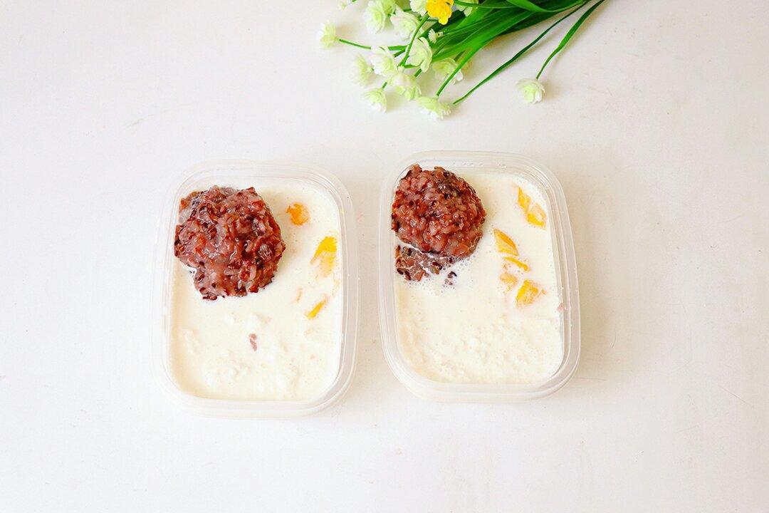 芒果白雪黑糯米甜甜