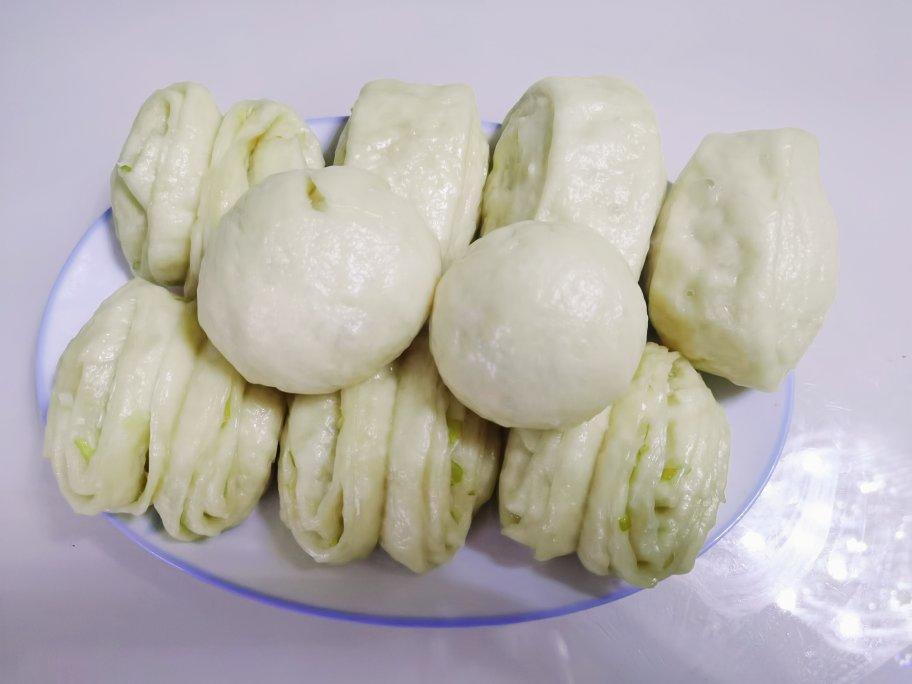 葱油花卷 Steamed Roll