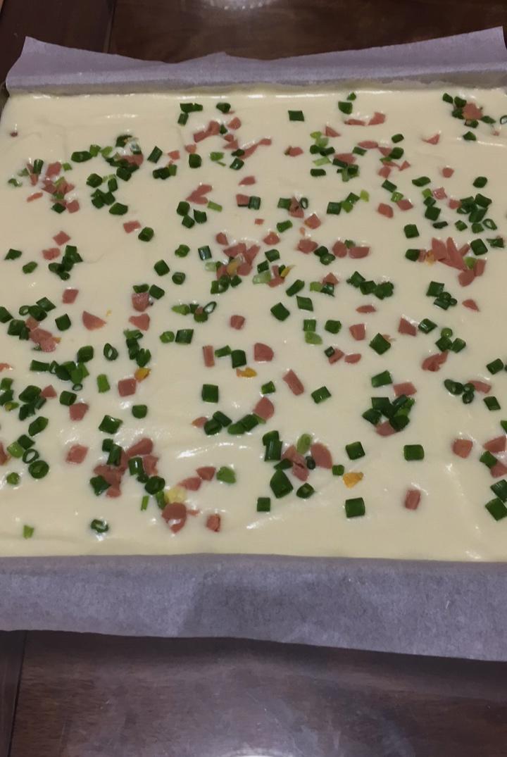 香葱肉松蛋糕卷