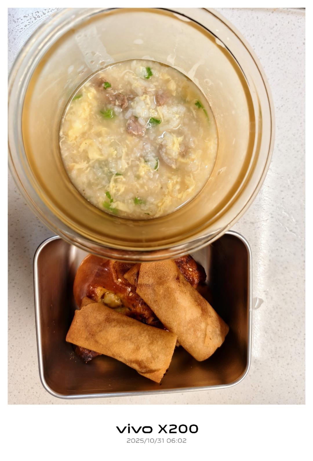 高二走读生每日早餐