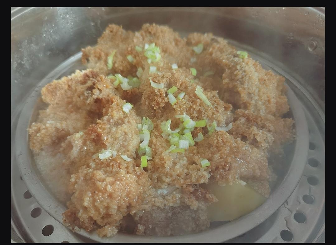 绝绝子！甩饭店几条街的粉蒸肉（粉蒸排骨）