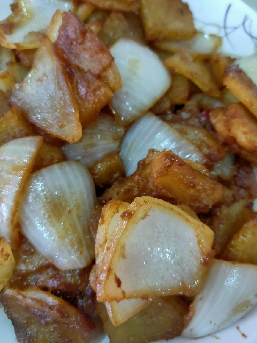 孜然洋葱土豆片