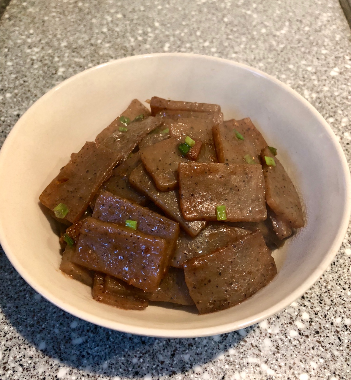 原创～豉香魔芋豆腐（三高餐）